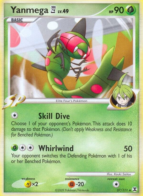 Yanmega E4 37/111 Reverse Holofoil Rising Rivals
