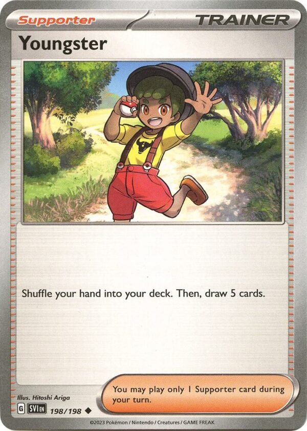 Youngster 198/198 Normal SV01: Scarlet & Violet Base Set