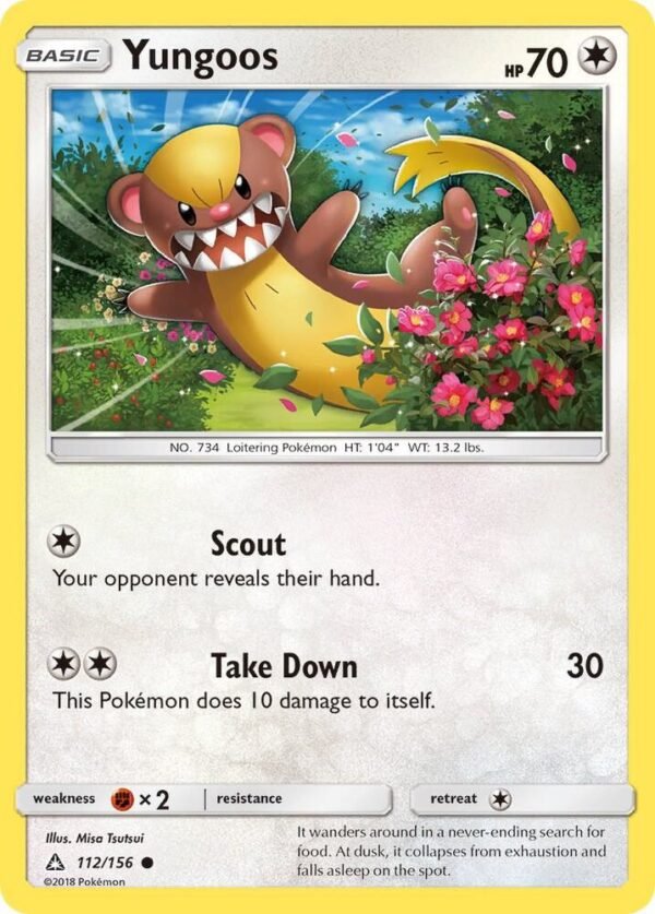 Yungoos 112/156 Normal SM – Ultra Prism Yungoos 112/156 Normal SM – Ultra Prism