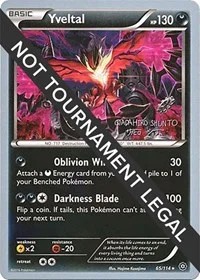 Yveltal | 2016 (Shunto Sadahiro) | 65/114 | Normal | World Championship Decks