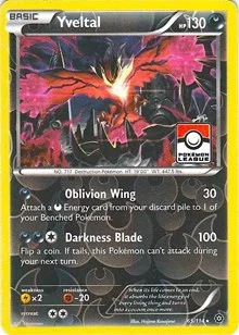 Yveltal | 65/114 (Pokemon League) | 065/114 | Reverse Holofoil | League & Championship Cards