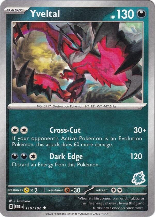 Yveltal Darkrai Deck 118/182 Normal Battle Academy 2024 Yveltal Darkrai Deck 118/182 Normal Battle Academy 2024