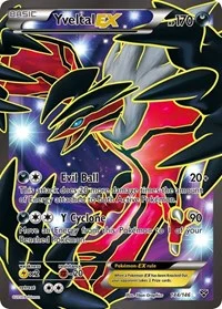 Yveltal EX (144 Full Art) | 144/146 | Holofoil | XY Base Set