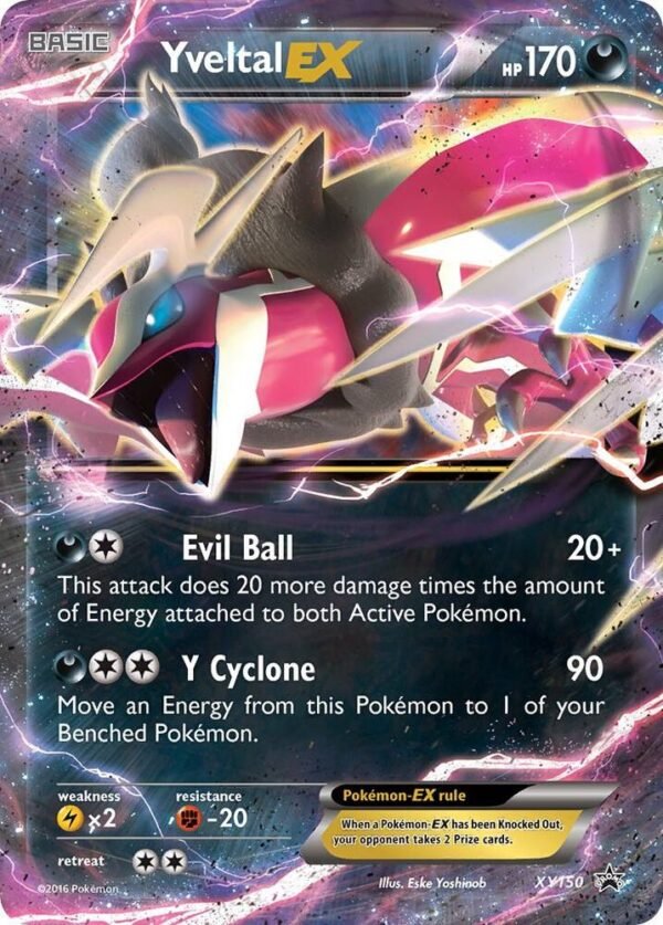 Yveltal EX XY150 (Shiny) Holofoil XY Promos Yveltal EX XY150 (Shiny) Holofoil XY Promos