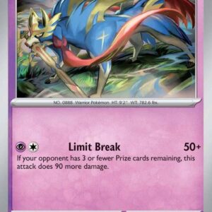 Zacian 045/094 Reverse Holofoil ME02: Phantasmal Flames