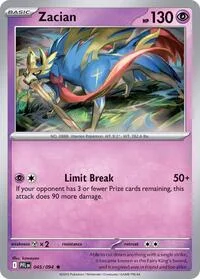 Zacian | 045/094 | Reverse Holofoil | ME02: Phantasmal Flames