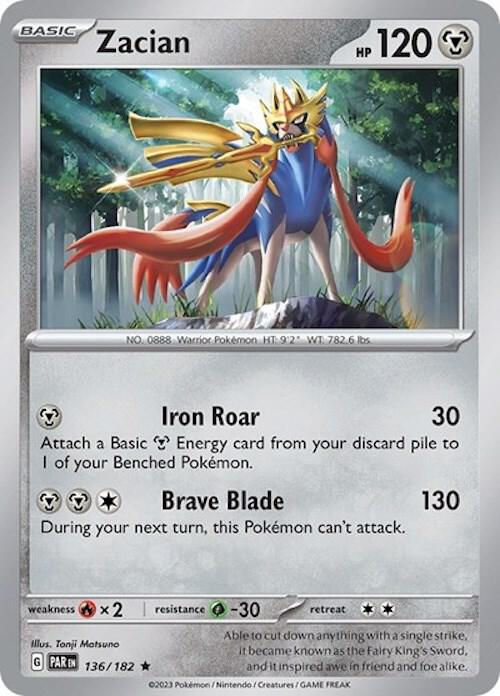Zacian 136/182 Normal Deck Exclusives