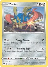Zacian | 139/192 (Cracked Ice Holo) | Holofoil | Deck Exclusives