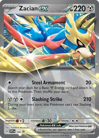 Zacian ex | 198 | Holofoil | SV: Scarlet & Violet Promo Cards