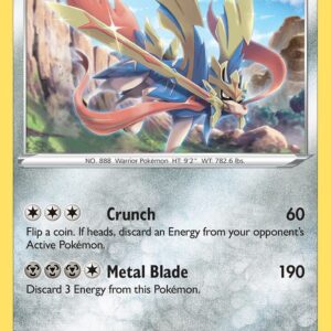 Zacian SWSH033 Holofoil SWSH: Sword & Shield Promo Cards Zacian SWSH033 Holofoil SWSH: Sword & Shield Promo Cards
