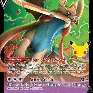 Zacian V 016/025 Holofoil Celebrations