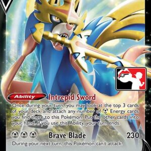 Zacian V 138/202 Holofoil Prize Pack Series Cards