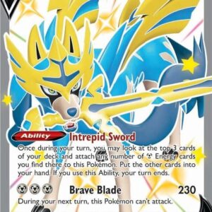 Zacian V (Shiny) SWSH292 Holofoil SWSH: Sword & Shield Promo Cards Zacian V (Shiny) SWSH292 Holofoil SWSH: Sword & Shield Promo Cards