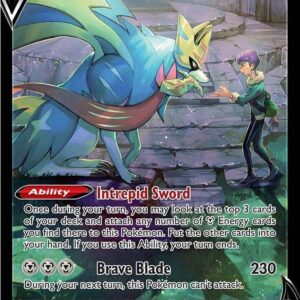 Zacian V TG21/TG30 Holofoil SWSH10: Astral Radiance Trainer Gallery