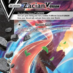 Zacian V-UNION SWSH163 Holofoil SWSH: Sword & Shield Promo Cards