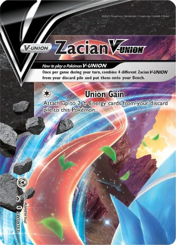 Zacian V-UNION SWSH163 Holofoil SWSH: Sword & Shield Promo Cards Zacian V-UNION SWSH163 Holofoil SWSH: Sword & Shield Promo Cards