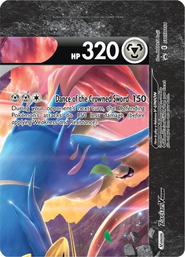 Zacian V-UNION SWSH164 Holofoil SWSH: Sword & Shield Promo Cards