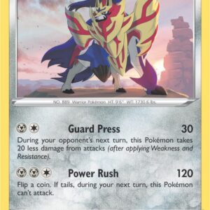 Zamazenta 140/192 (Cracked Ice Holo) Holofoil Deck Exclusives