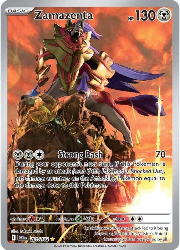 Zamazenta 201/182 Holofoil SV10: Destined Rivals