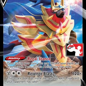 Zamazenta V 105/172 Holofoil Prize Pack Series Cards