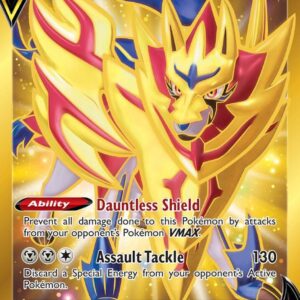 Zamazenta V (Secret) 212/202 Holofoil SWSH01: Sword & Shield Base Set Zamazenta V (Secret) 212/202 Holofoil SWSH01: Sword & Shield Base Set