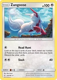 Zangoose | 132/181 | Holofoil | SM - Team Up