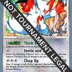 Zangoose 2009 (Jason Martinez) 66/127 Normal World Championship Decks