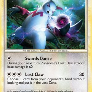 Zangoose 39/95 Normal Call of Legends Zangoose 39/95 Normal Call of Legends