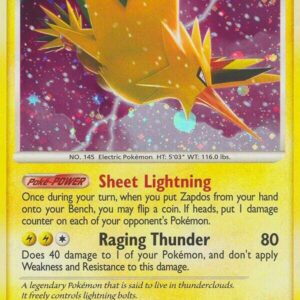 Zapdos 14/100 Holofoil Majestic Dawn