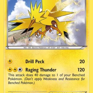 Zapdos 23/108 Reverse Holofoil XY – Roaring Skies