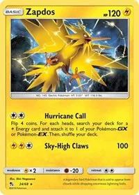 Zapdos | 24/68 | Holofoil | Hidden Fates