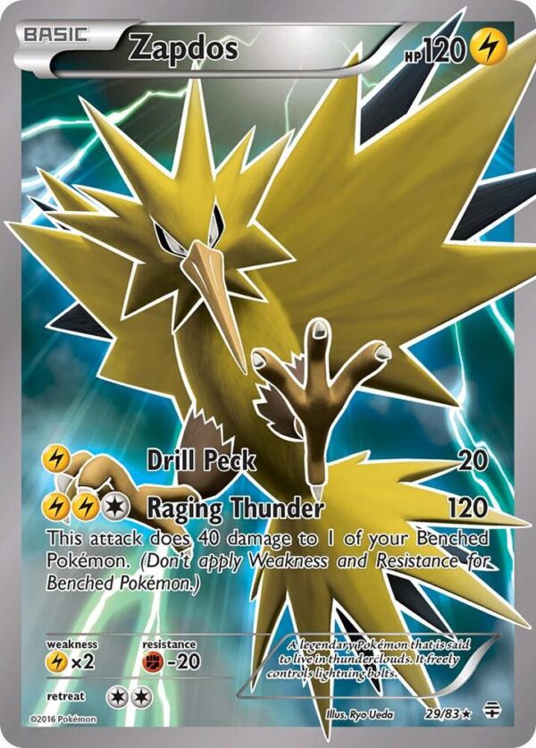 Zapdos 29/83 Holofoil Generations