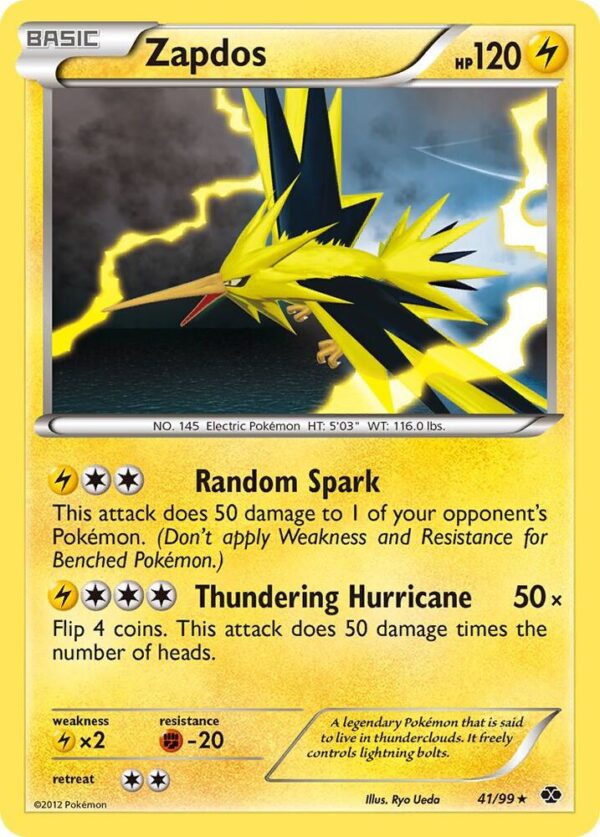 Zapdos 41/99 Reverse Holofoil Next Destinies