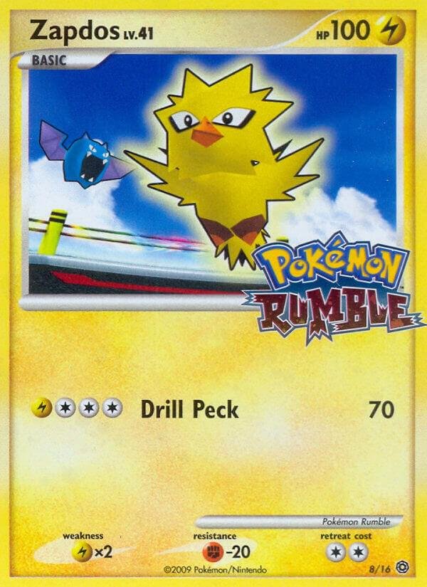Zapdos 8 Normal Rumble Zapdos 8 Normal Rumble