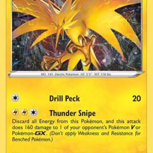 Zapdos (Cosmos Holo) 048/185 Holofoil Miscellaneous Cards & Products