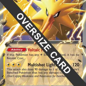Zapdos ex 049 Holofoil Jumbo Cards