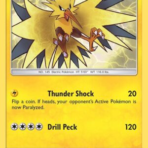 Zapdos SM145 Holofoil SM Promos Zapdos SM145 Holofoil SM Promos