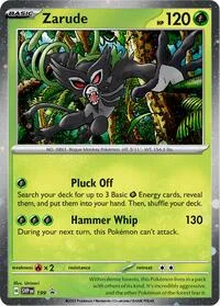 Zarude | 199 (Cosmos Holo) | Holofoil | SV: Scarlet & Violet Promo Cards Zarude | 199 (Cosmos Holo) | Holofoil | SV: Scarlet & Violet Promo Cards