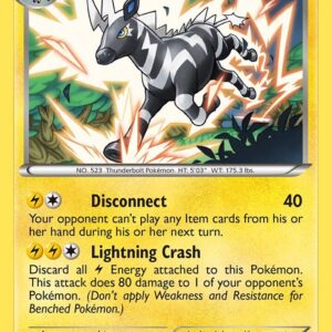 Zebstrika 48/99 Reverse Holofoil Next Destinies