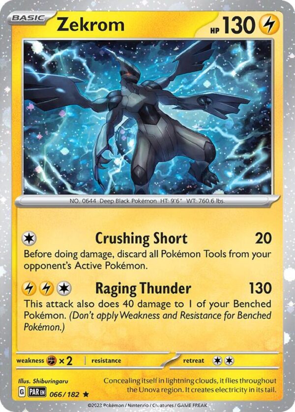 Zekrom 066/182 (Cosmos Holo) Holofoil Miscellaneous Cards & Products