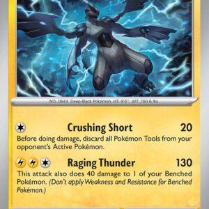 Zekrom 066/182 Holofoil SV04: Paradox Rift
