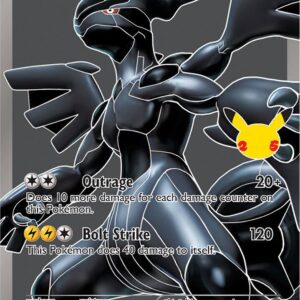 Zekrom 114/114 Holofoil Celebrations: Classic Collection Zekrom 114/114 Holofoil Celebrations: Classic Collection