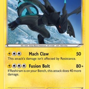Zekrom 39/116 Holofoil Plasma Freeze