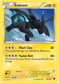 Zekrom | 39/116 | Holofoil | Plasma Freeze