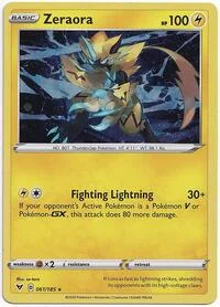 Zeraora | 061/185 (Cosmos Holo) | Holofoil | Miscellaneous Cards & Products