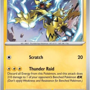 Zeraora 078/182 Reverse Holofoil SV10: Destined Rivals