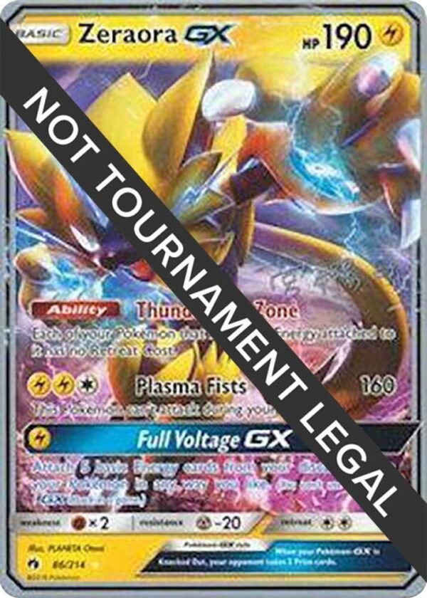 Zeraora GX 2019 (Haruki Miyamoto) 86/214 Normal World Championship Decks Zeraora GX 2019 (Haruki Miyamoto) 86/214 Normal World Championship Decks