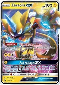 Zeraora GX | 86/214 | Holofoil | SM - Lost Thunder