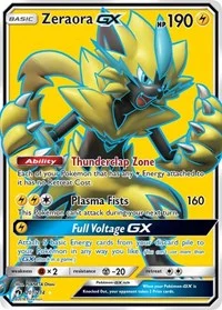 Zeraora GX (Full Art) | 201/214 | Holofoil | SM - Lost Thunder