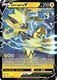 Zeraora V | 053/198 | Holofoil | SWSH06: Chilling Reign